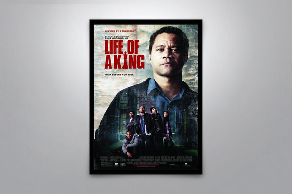 Life of a King Signed Poster with COA