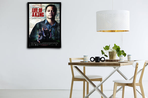 Life of a King Signed Poster with COA