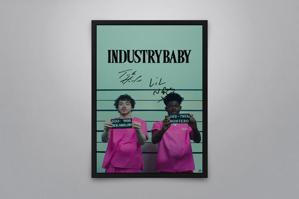 Lil Nas X feat. Jack Harlow: Industry Baby - Signed Poster + COA