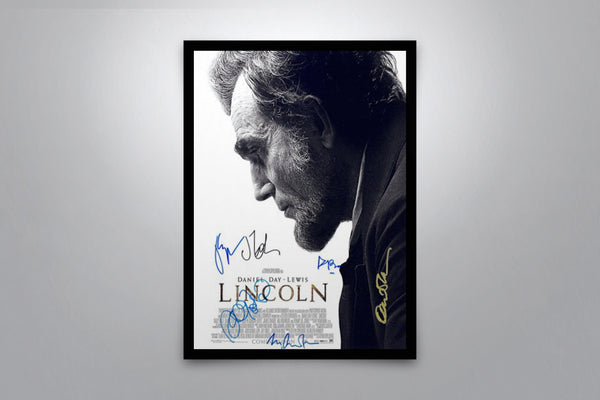 Lincoln Signed Poster with COA