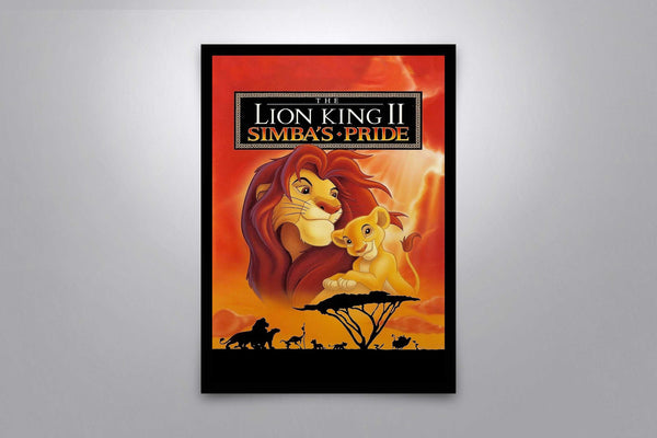 The Lion King 2: Simba's Pride  Signed Poster with COA