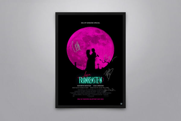 Lisa Frankenstein - Signed Poster + COA