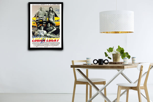 Logan Lucky Signed Poster with COA
