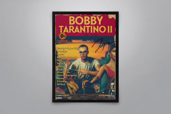 Logic - Bobby Tarantino II Signed Poster with COA