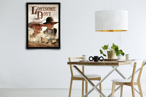 Lonesome Dove Signed Poster with COA