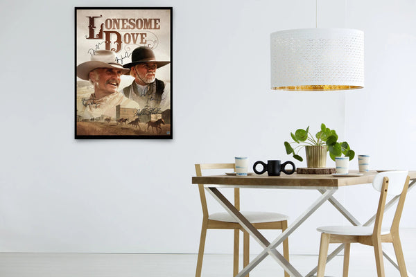 Lonesome Dove Signed Poster with COA