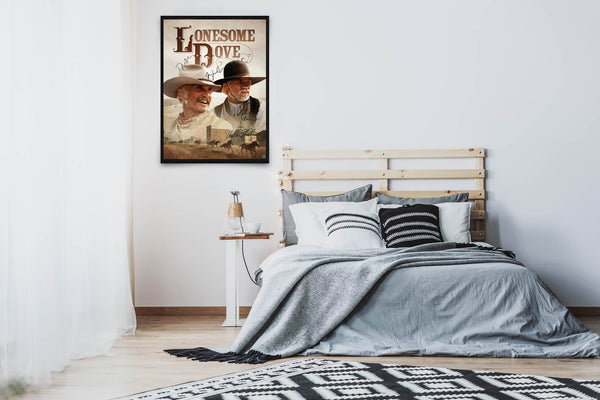 Lonesome Dove Signed Poster with COA