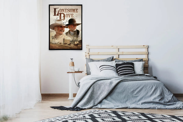 Lonesome Dove Signed Poster with COA