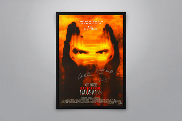 Lord of Illusions Signed Poster with COA