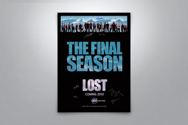 Lost: The Final Season Signed Poster with COA