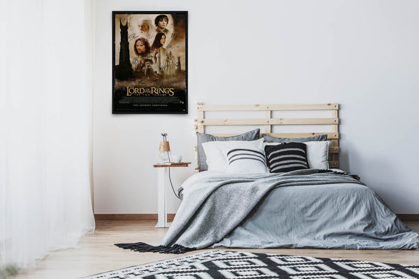 The Lord of the Rings: The Two Towers Signed Poster with COA