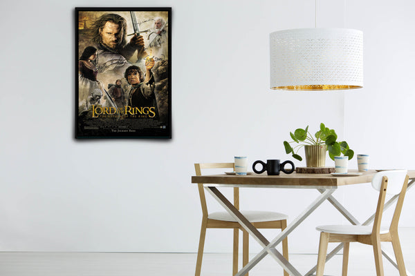 The Lord of the Rings: The Return of the King Signed Poster with COA