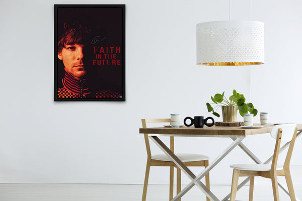 Louis Tomlinson: Faith of the Future - Signed Poster + COA