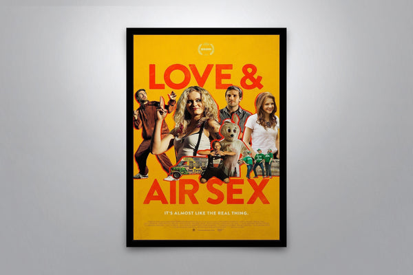 Love & Air Sex Signed Poster with COA