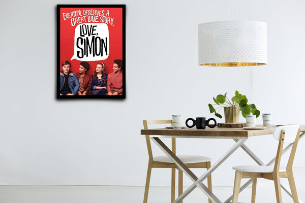 Love, Simon Signed Poster with COA