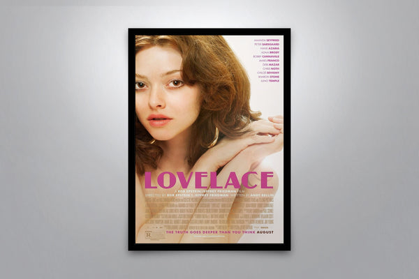 Lovelace Signed Poster with COA