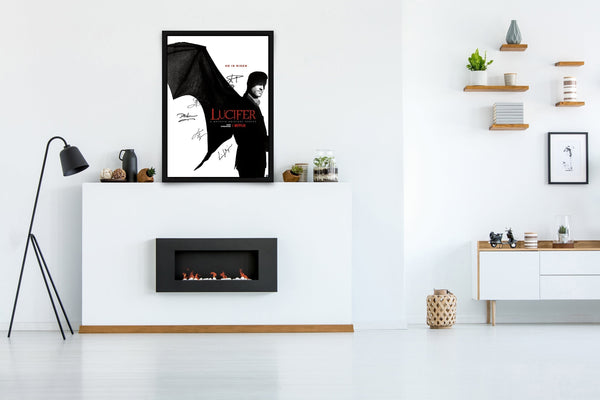Lucifer Signed Poster with COA