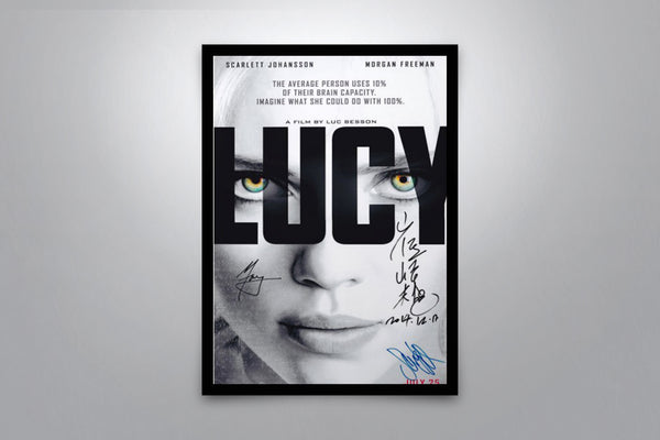 Lucy Signed Poster with COA