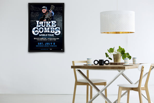 Luke Combs - Signed Poster + COA