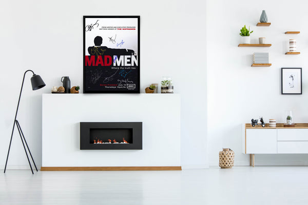 Mad Men Signed Poster with COA