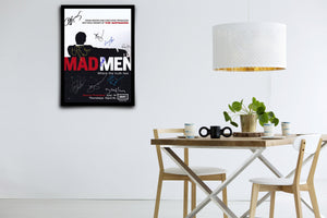 Mad Men Signed Poster with COA