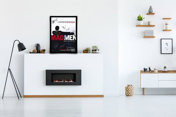 Mad Men Signed Poster with COA