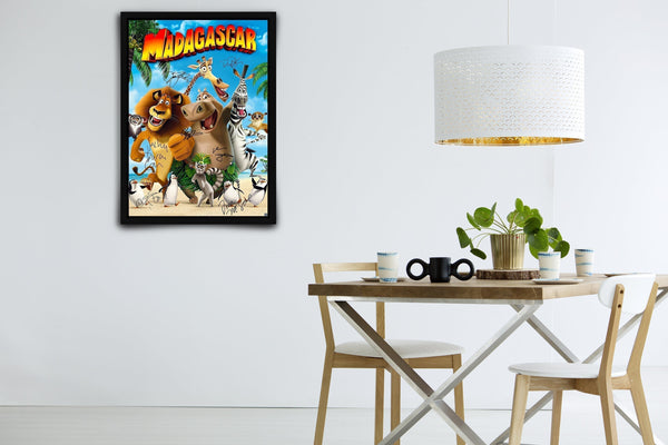 Madagascar Signed Poster with COA