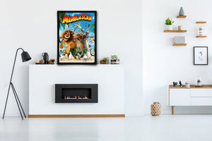 Madagascar Signed Poster with COA