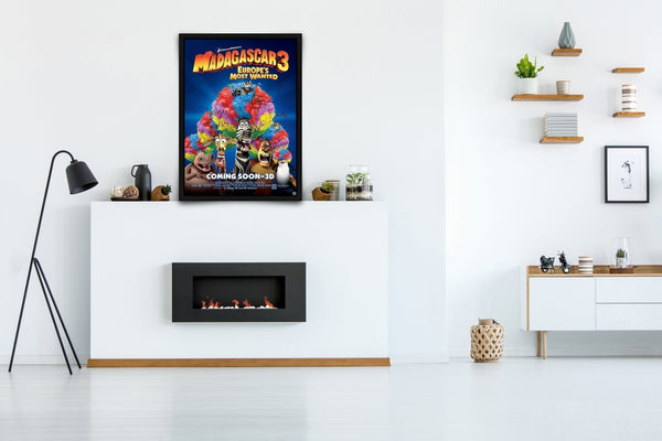 Madagascar 3: Europe's Most Wanted Signed Poster with COA