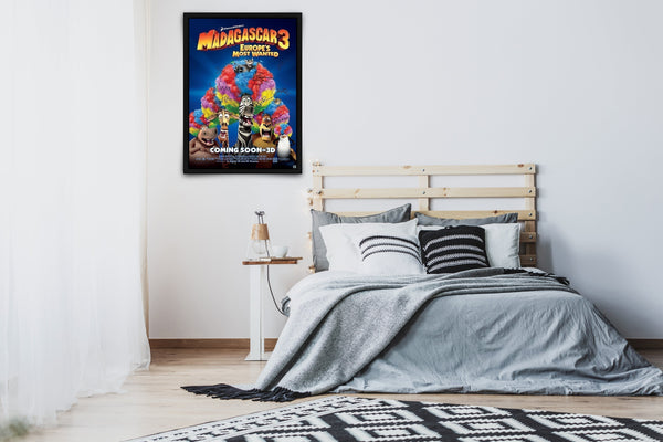 Madagascar 3: Europe's Most Wanted Signed Poster with COA