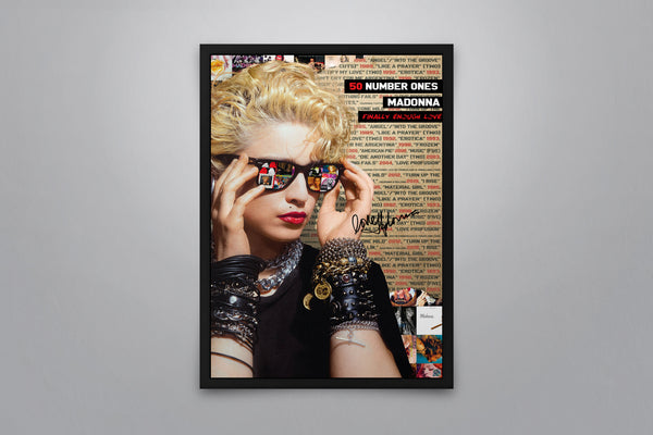 Madonna: Finally Enough Love - Signed Poster + COA