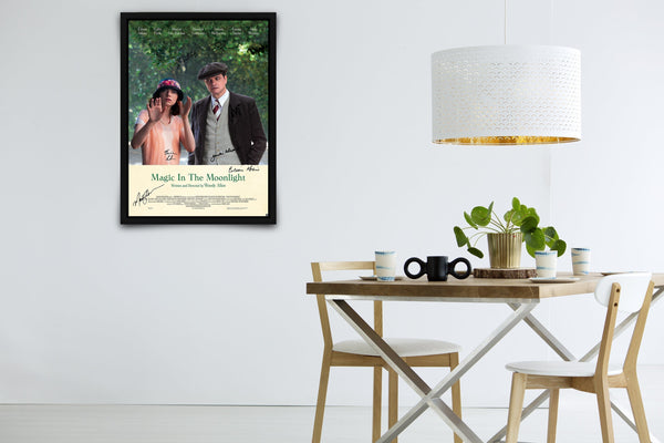 Magic in the Moonlight Signed Poster with COA