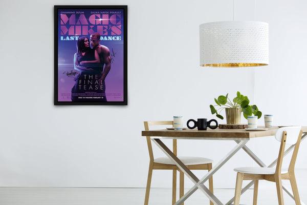 Magic Mike's Last Dance - Signed Poster + COA