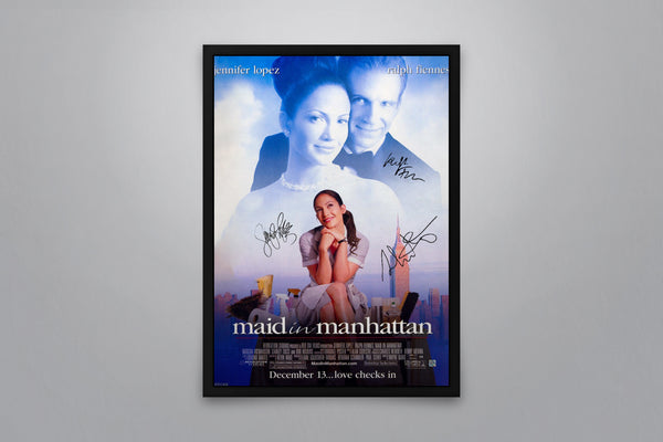 Maid in Manhattan Signed Poster with COA