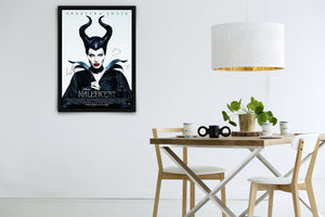 Maleficent Signed Poster with COA