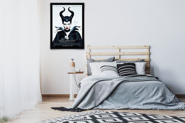 Maleficent Signed Poster with COA