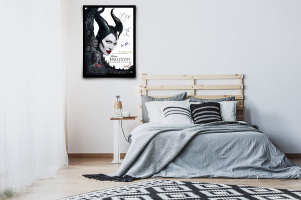 Maleficent Mistress of Evil Signed Poster with COA