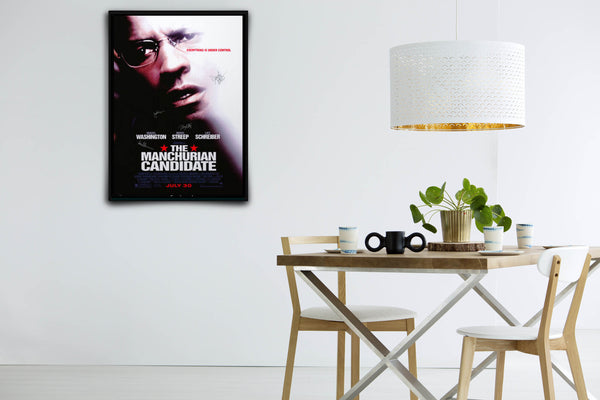 The Manchurian Candidate Signed Poster with COA