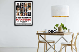 Manifesto Signed Poster with COA