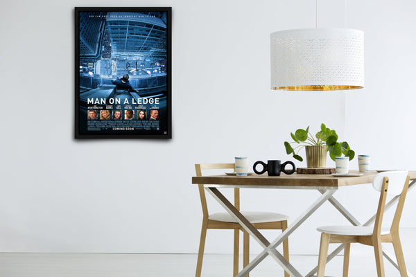 Man on a Ledge Signed Poster with COA