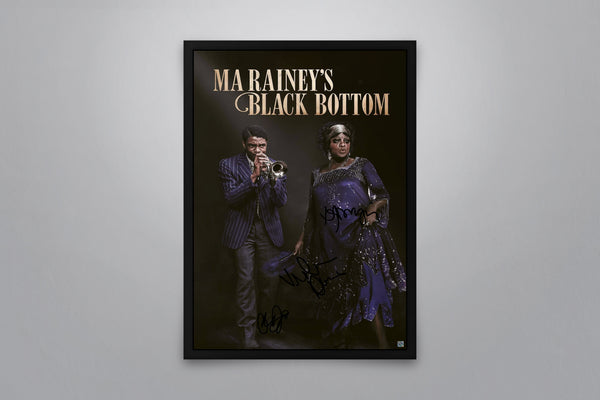 Ma Rainey's Black Bottom Signed Poster with COA