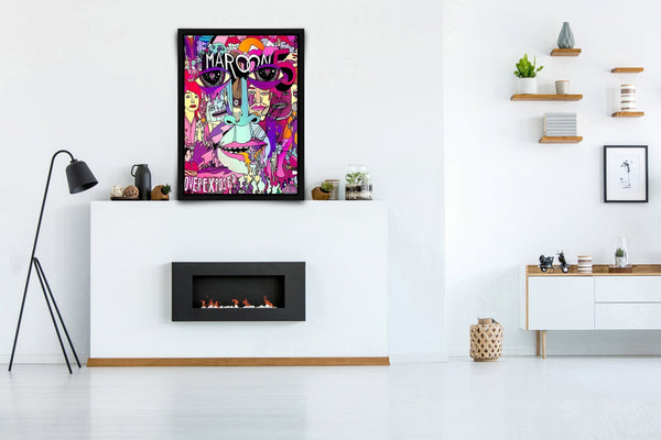Maroon 5: Overexposed Signed Poster with COA