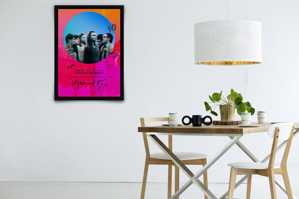 Maroon 5 Signed Poster with COA