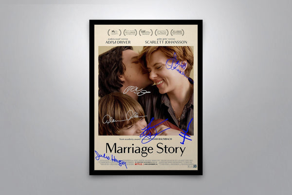Marriage Story Signed Poster with COA