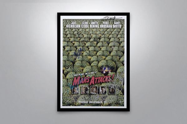 Mars Attacks! - Signed Poster + COA