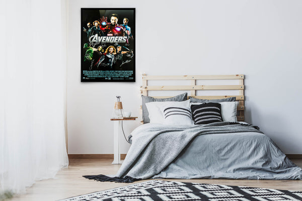 The Avengers Signed Poster with COA