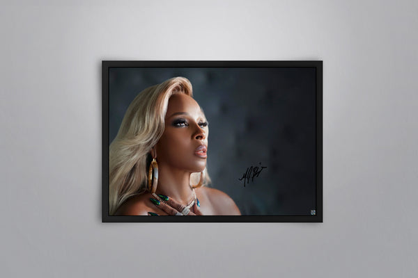 Mary J Blige - Signed Poster + COA