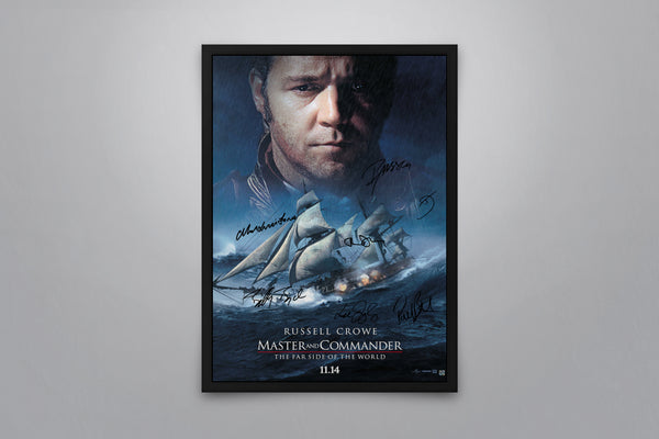 Master and Commander: The Far Side of the World - Signed Poster + COA