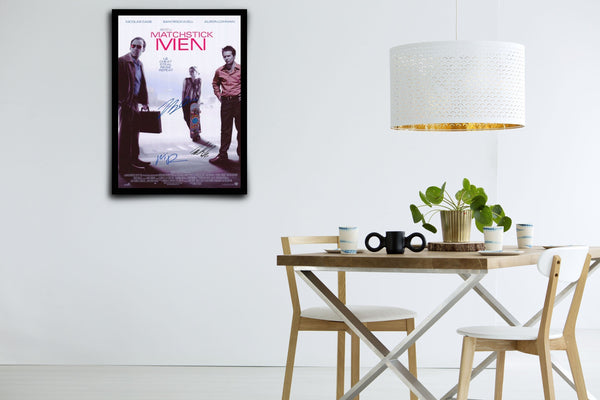 Matchstick Men Signed Poster with COA