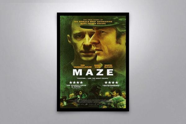 Maze Signed Poster with COA